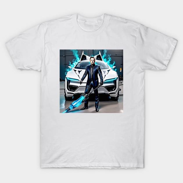 X man Elon Musk T-Shirt by SOLOBrand